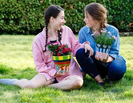 Rustikale Pflanzgefäße selber machen